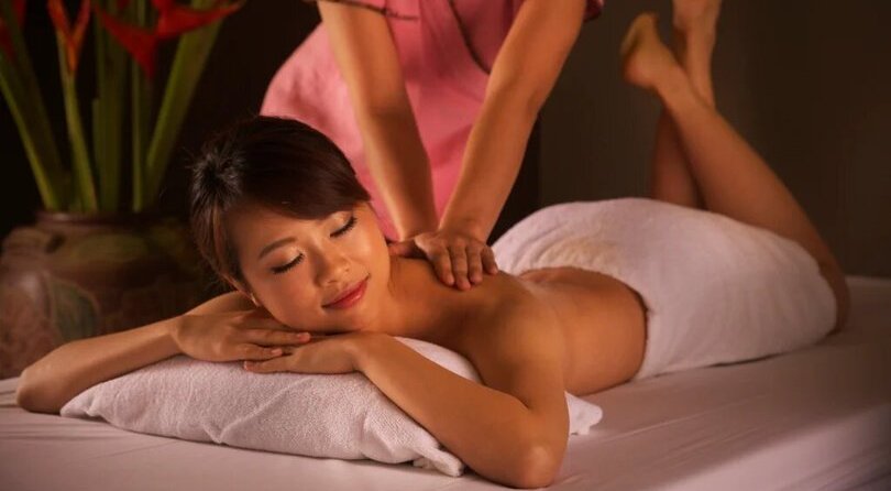 Sensual soapy massage